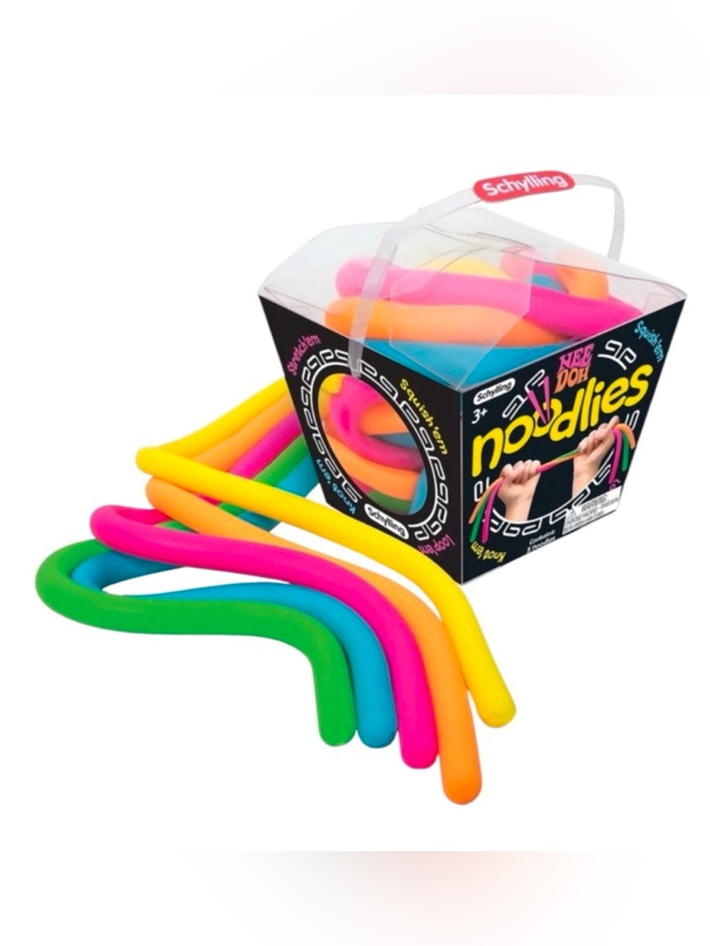 NeeDoh Noodlies Squishy Toy - Multicolor VIRAL Stretchies And Squishies NEW